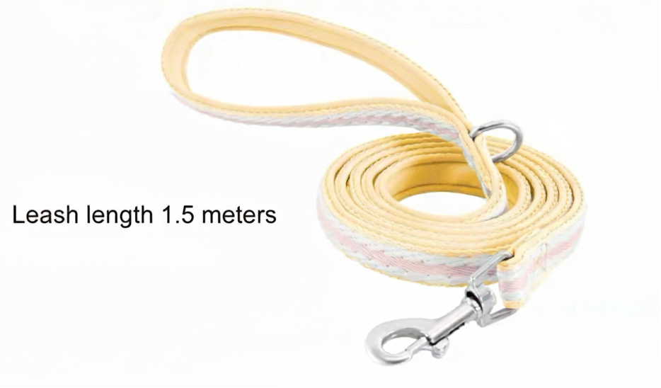 1.5 meter dog leash in three colors